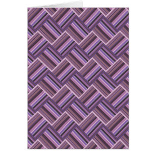 Mauve strepen diagonaal weef patroon
