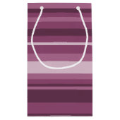 Mauve strepen klein cadeauzakje (Achterkant)