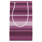 Mauve strepen klein cadeauzakje (Voorkant)