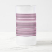 Mauve strepen matglas bierpul (Center)