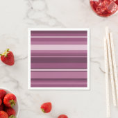 Mauve strepen servet (Insitu)