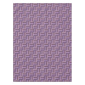 Mauve strips-weefpatroon tafelkleed (Voorkant)
