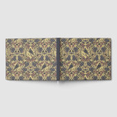 Mauve, Tan & Grey Crow & Dragonfly Floral Gastenboek (Volledig)