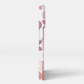 Mauve Taupe Blush Roze Mideeuwse cirkels Patroon iPhone Hoesje (Rechterkant)