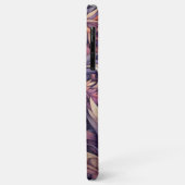 Mauve Taupe Roze Violet Paarse Paisley Pattern Case-Mate iPhone Case (Achterkant/links)