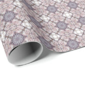 Mauve Tegel Pattern Gift Wrap Cadeaupapier (Rol Hoek)