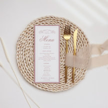 Mauve Terracotta botanische wapen monogram bruilof