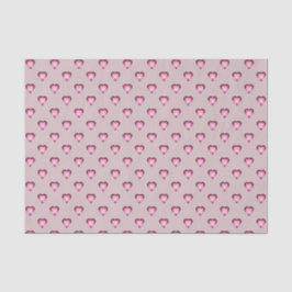 Mauve Tiny Heart Tissue Paper Tissuepapier