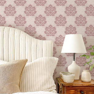 Mauve Verfijnde Succulent Behang