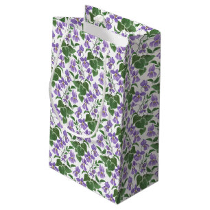 Mauve Viooltjes Bloemmotief Kleine Cadeautas