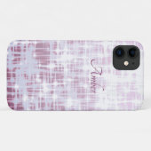 Mauve Witte Verlopen Gloeiende Vonken Persoonlijk Case-Mate iPhone Case (Achterkant (horizontaal))