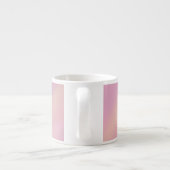 Mauve Zachte Blos Roze 80s  Espresso Kop (Achterkant)