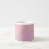 Mauve Zachte Blos Roze 80s  Espresso Kop (Voorkant)