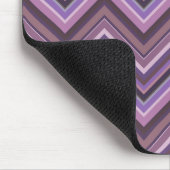 Mauve zigzag strepen muismat (Hoek)