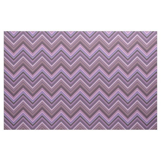 Mauve zigzag strepen stof (Fat Quarter)