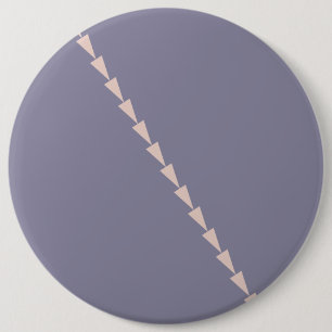 MauveHaze Luxe Metallic Paarse Ronde Button 6,0 Cm