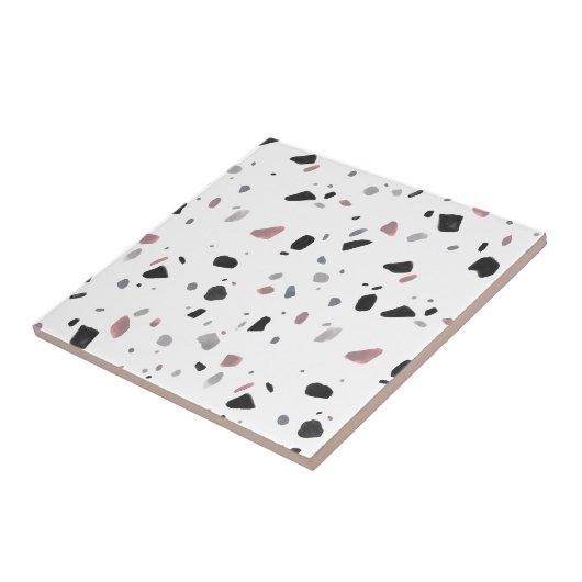 MauveTerrazzo Tegeltje (Zijkant)