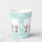 Mauw-schitterende Schattige Papieren beker (Rechts)