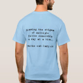 Mauw. T-shirt (Achterkant)