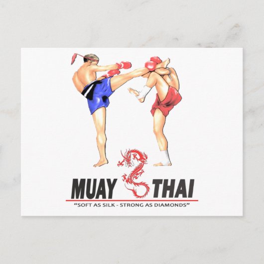 mauy-thai-#-2 briefkaart (Voorkant)