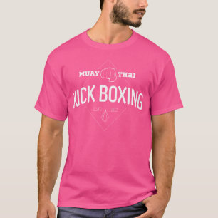 Mauy Thai Kickboxing Kick Boxing Karate T-shirt