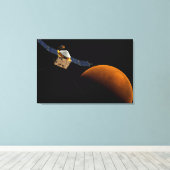 Maven ruimtesonde. canvas afdruk (Insitu (Houten vloer))