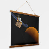 Maven ruimtesonde. hangend wandkleed (Gebogen)