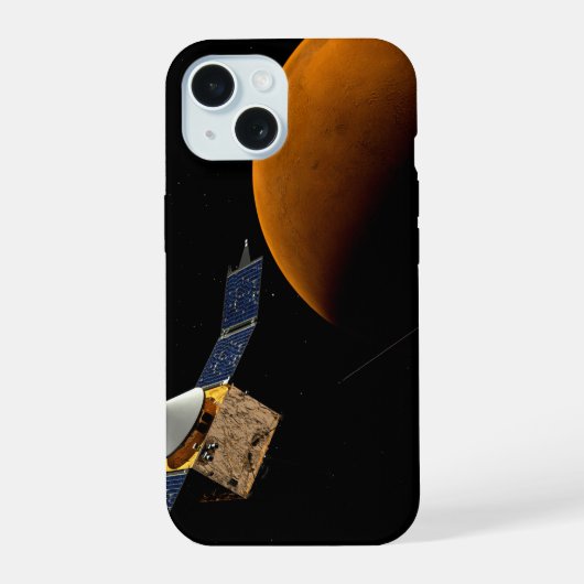 Maven ruimtesonde. iPhone 15 case (Achterkant)