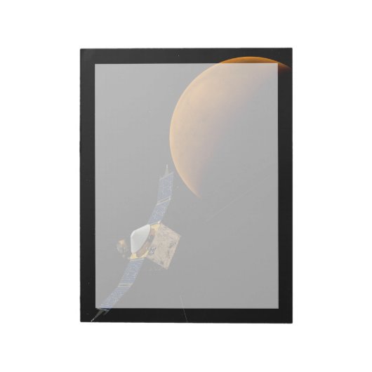 Maven ruimtesonde. notitieblok (Linkerzijde)