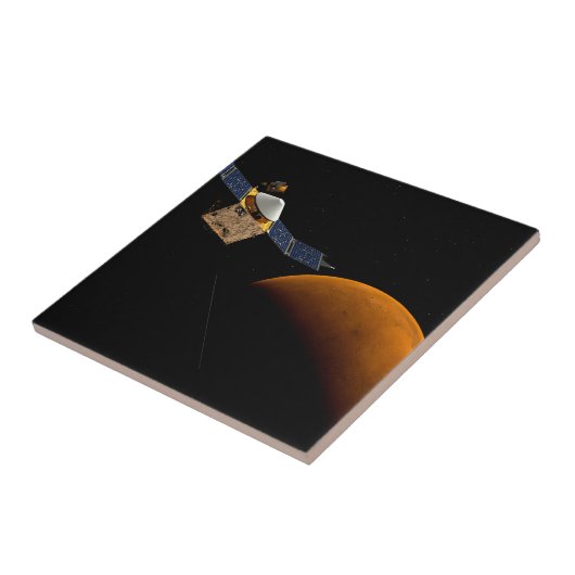 Maven ruimtesonde. tegeltje (Zijkant)