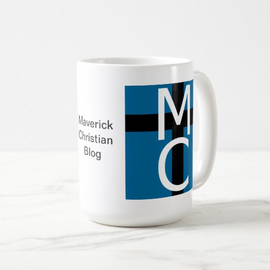 Maverick Christelijke Blog Mok (Voorkant rechts)