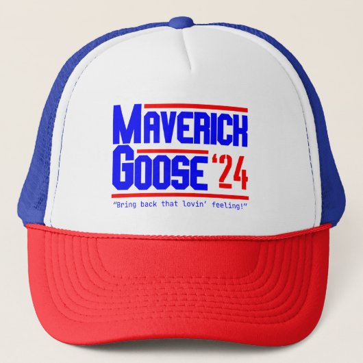 Maverick en Goose Campagne Trucker Hoed Pet (Voorkant)