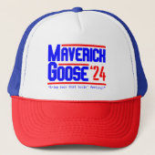 Maverick en Goose Campagne Trucker Hoed Trucker Pet (Voorkant)