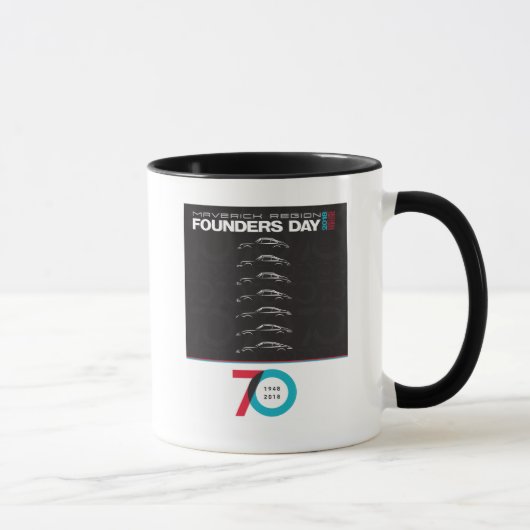 Maverick Founders Day mok koffie (Rechts)