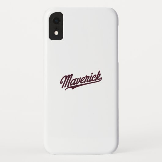Maverick Inspirerend Case-Mate iPhone Case (Achterkant)