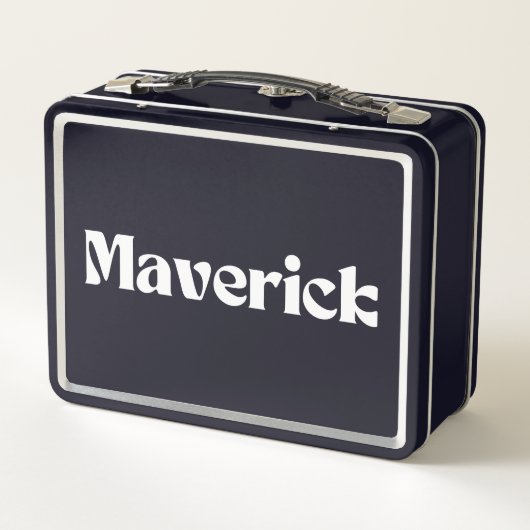 Maverick Metal Lunchbox (Achterkant)