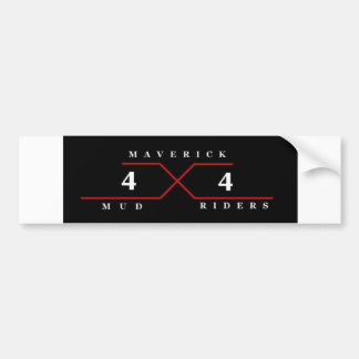 Maverick Mud Riders Bumpersticker