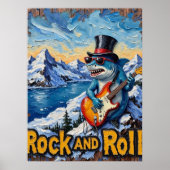 Maverick of Melody beroemd gemaakt door Icy Peak Poster (Voorkant)