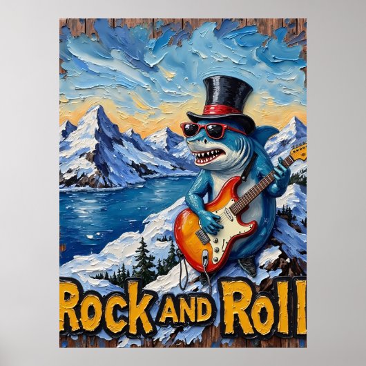 Maverick of Melody beroemd gemaakt door Icy Peak Poster (Voorkant)