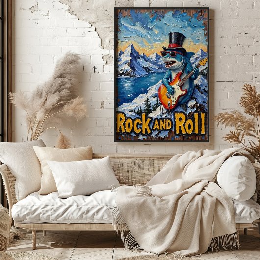 Maverick of Melody beroemd gemaakt door Icy Peak Poster