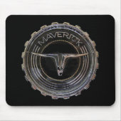 Maverick pad zwart muismat (Voorkant)