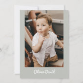 MAVERICK Pastel Race Car Two Fast 2nd Birthday Kaart (Achterkant)