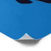 Maverick Pilot Minimalist Silhouette Style Movie Poster (Hoek)