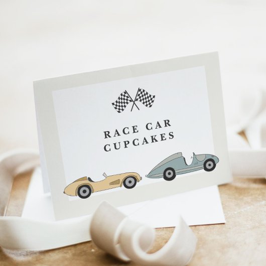 MAVERICK Race Card Thema Buffettafel Voedselkaarte Kaart