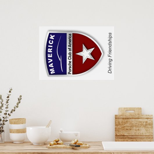 Maverick Region logo poster (Keuken)