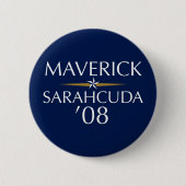 Maverick/Sarahcuda '08 Button (Voorkant)