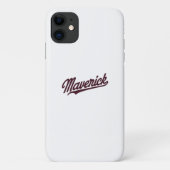 Maverick | typografie | Motivatie Case-Mate iPhone Case (Achterkant)