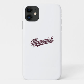 Maverick | typografie | Motivatie Case-Mate iPhone Case