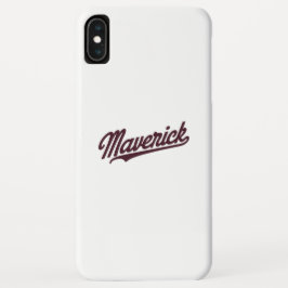 Maverick Typography Art Case-Mate iPhone Case