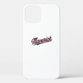Maverick Typography Inspirerend Case-Mate iPhone Case (Achterkant)